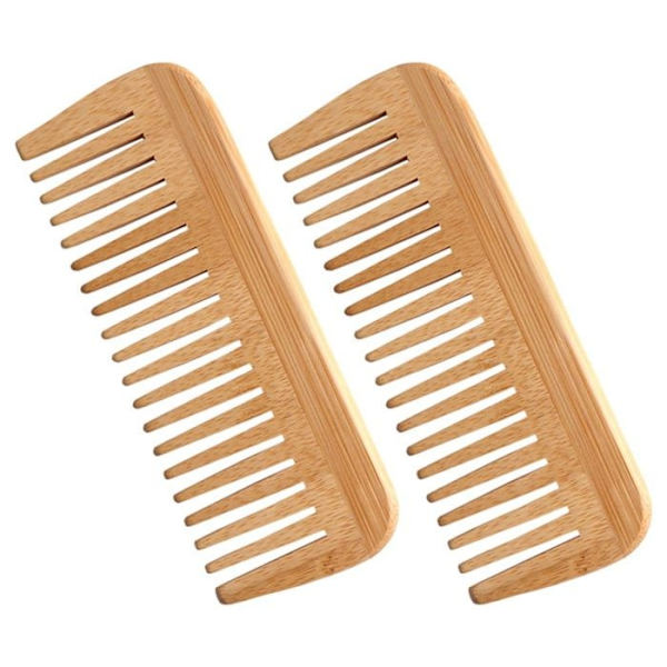 2-pack Trä Utredningskam, Utsökt Massagekam För Kvinnor