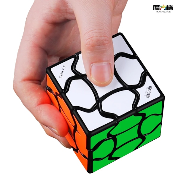 [Picube] Fluffy 3X3 Magic Cube Blomma Twist 3X3X3 Speed Puzzle Neo Magico Cube Stickerless Cube Utbildning Leksaker för Barn Stickerless
