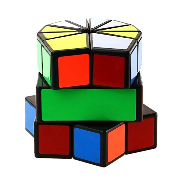 Yj Guanlong Sq-1 Sq1 Magisk Kub Pussel Speed Cube Cubo Magico Pussel Lärande Utbildningsleksaker Som En Gåva Juguetes White