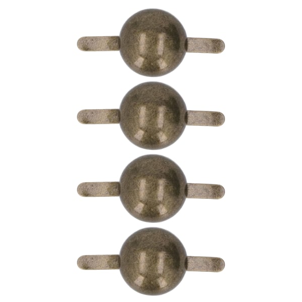 200st dekorativa metallklibbtrim galvaniseringsbehandling Burrfri slitstark gör-det-själv-tillverkning av naglar Hårdvara för väskor SP15 004