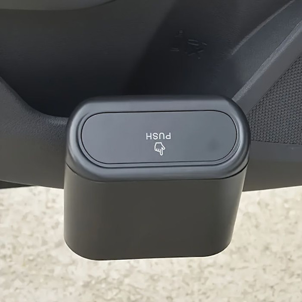 1 st Mini Vattentät Bil Soptunna Med Lock, Dörrhängande