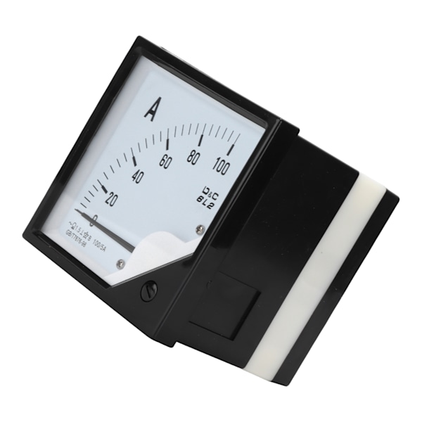 6L2 100A/5A Analog Panel Ammeter Gauge Pointer Strömningsmätare för Kemisk Industri