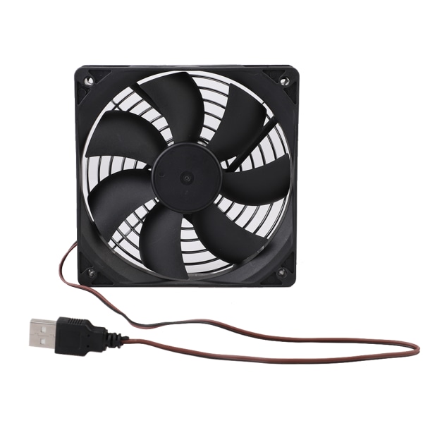 USB Cooling Fan Replacement Computer CPU Cooler Fan with Iron Grill for Desktop PC 80mm 5V