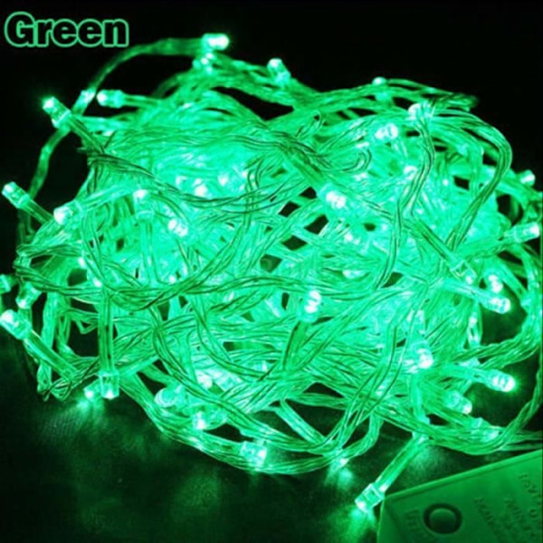 30M 300 LED Utomhus Inomhus Ljusslinga Jul Fairy Light Party Bröllopsdekoration Jul - Grön