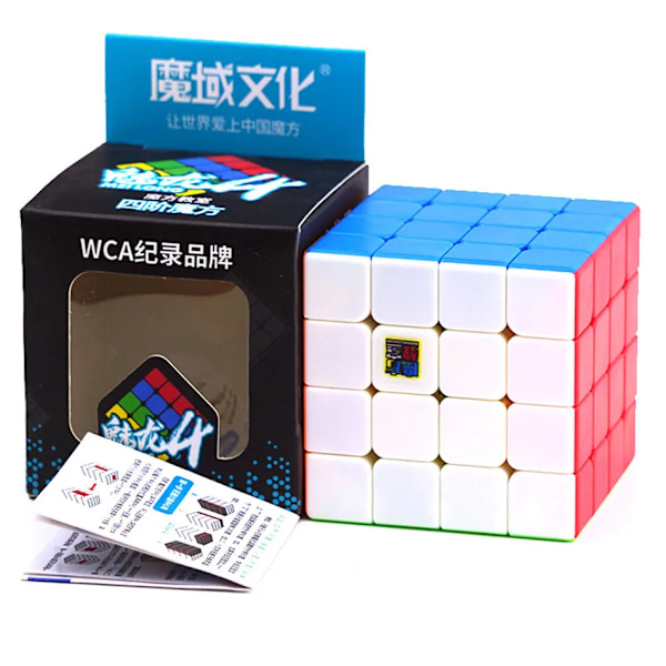 4X4 Speed Cube Magisk Kub Strickerless 4X4X4 Neo Cubo Magico 59Mm Mini Storlek Frostad Yta Leksaker För Barn Stickerless
