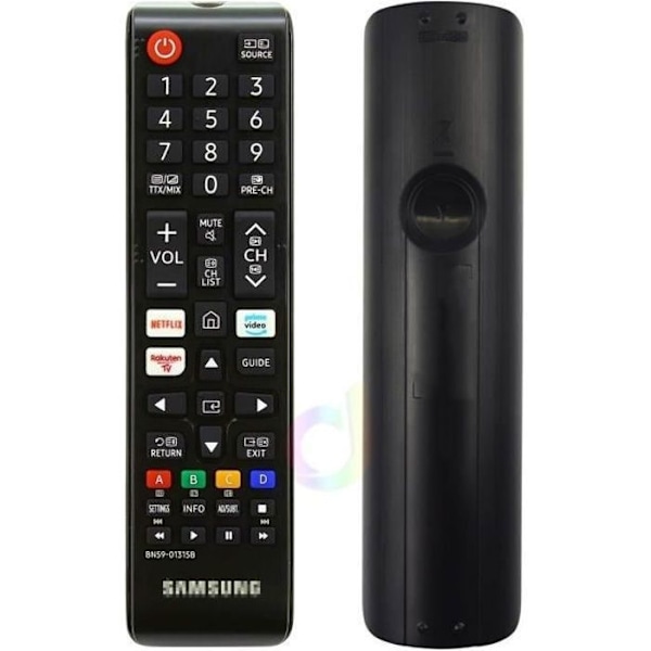 Fjärrkontroll, Ny fjärrkontroll Bn59 01315B kompatibel med Samsung Tv Ue50Ru7170U Ue50Ru7172U Ue50Ru7175U Ue43Ru7105 Ue43Ru7179
