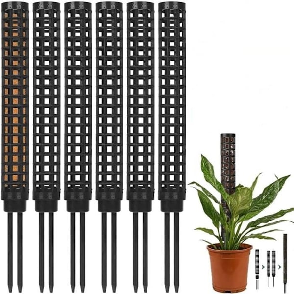 Klätterväxtstöd, kokosfiberstöd, sphagnummossastöd, Monstera växtstöd växtstöd