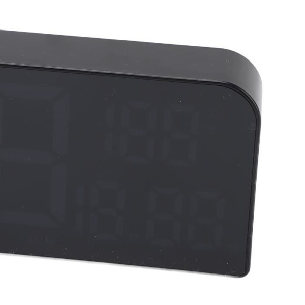Digital väckarklocka - Garosa - Stor LED-display - Justerbar ljusstyrka - Dubbellarm - Temperaturvisning Blue, Green