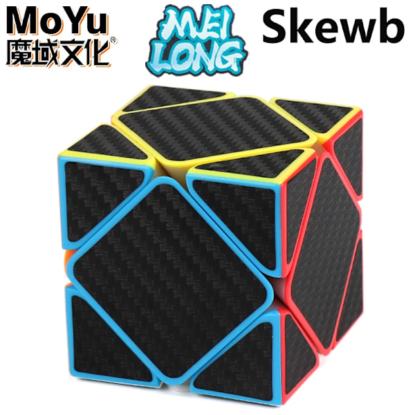 2X2 3X3 Professionell Magisk Kub 2 Gånger;2 3 Gånger;3 Hastighetspussel Barns Fidget Leksak Speciell Original Ungersk Cubo Magico Skewb Cube B