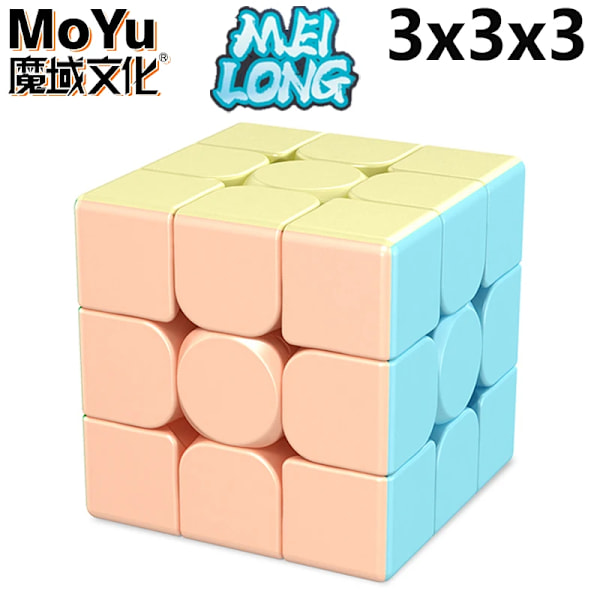 2X2 3X3 Professionell Magisk Kub 2 Gånger;2 3 Gånger;3 Hastighetspussel Barns Fidget Leksak Speciell Original Ungersk Cubo Magico 3x3x3 B macaron