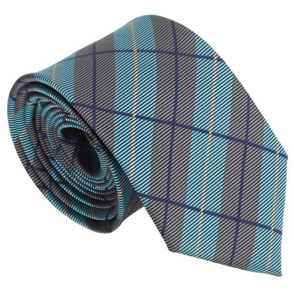 Klassinen raidallinen solmio Brittiläinen ruudullinen muotoilu Hyvä kulutuskestävyys puku Solmio miehille Häät Yrityskonferenssit B003