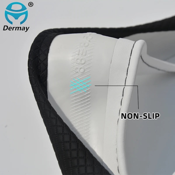 Rattskinnsöverdrag till ratt för Chery Tiggo 7 Pro Tiggo 7 Plus T15 DR F35 6.0 - 9 färger, PU-läder, halkfritt, biltillbehör D shape Brown