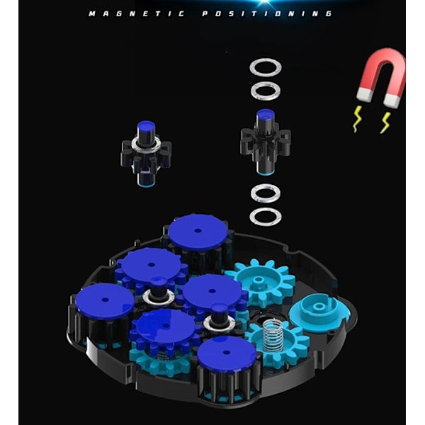 Speed Cube Magisk Klocka Magnetisk Klocka Shengshou Magnetisk Magisk Klocka Sengso Klocka Professionell Magisk Klocka Kub Leksaker Clock