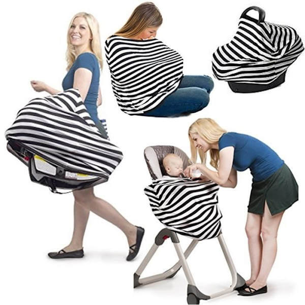 4-i-1 Multifunktionell Amningsscarf/Filt För Bebisar
