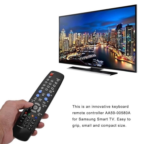 Ersättningsfjärrkontroll för Smart TV, kompatibel med Samsung Bn59-00684A -Boh