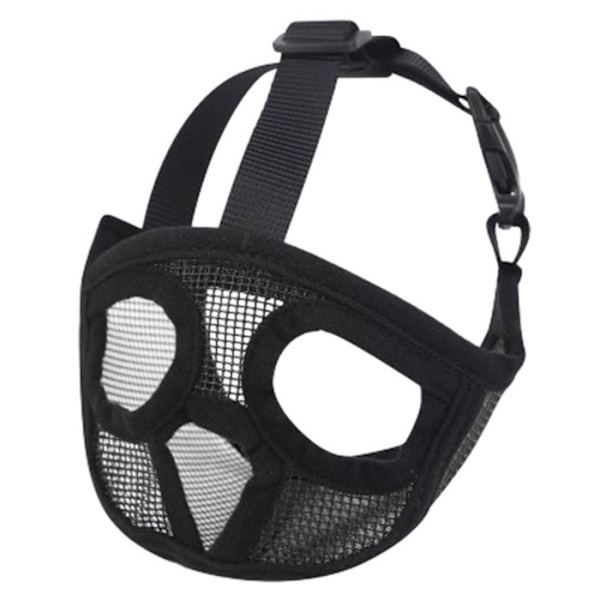 Kortnos Hundmunkorg - Justerbar Andningsbar Mesh Bulldog-munkorg För Skällande, Bitande