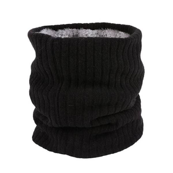 Färg A02 Vinter Faux Stickad Halsduk För Män Kvinnor Tjocka Halsdukar Vandring Cykling Halsduk För Res
