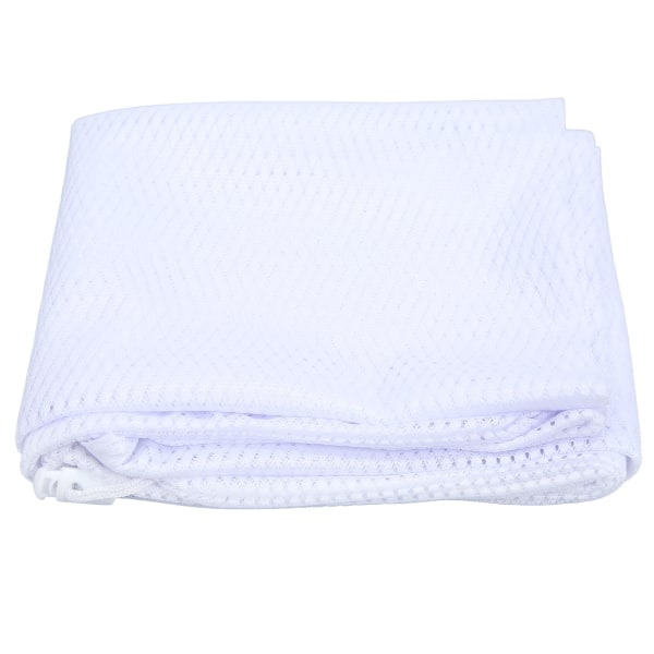 Mesh pyykkipussit Suuren kapasiteetin polyesteristä vetoketjulla suljettavat matkapesukassit alusvaatteille sukkahousut ja puserovaatteet