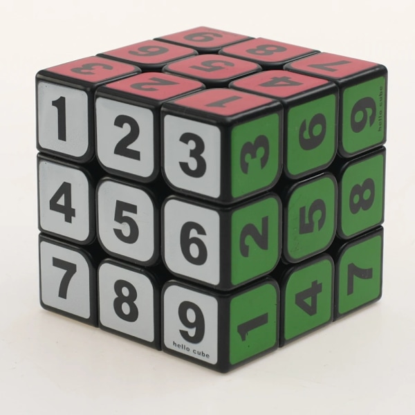 Bästa Zcube Neo Magic Sudoku Digital Cube 3X3X3 Professionell 3X3 Speed Cube Nummerpussel Pedagogiska Leksaker För Barn Vuxna Transparent