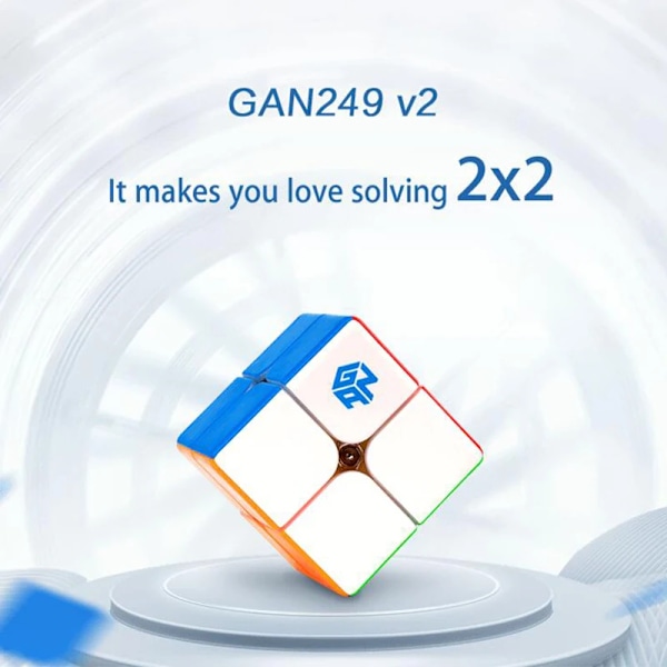 249 V2 Magic Speed Cube Stickerless 249 V 2 Professionella Fidget Leksaker 249 V 2 Cubo Magico Pussel 2X2 Kub 249 V2