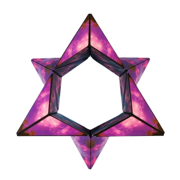 Er Varierande Geometrisk Föränderlig Magnetisk Magisk Kub Anti Stress 3D Hand Flip Pussel Kub Barn Stresslindrare Fidget Leksak MC-01