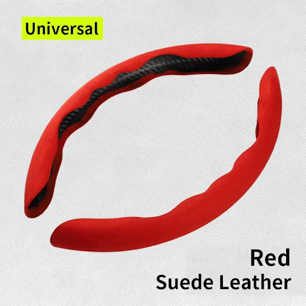2 st kolfiber universal rattförstärkare, halkfria bilinredningstillbehör för bildekoration B Red 2pcs