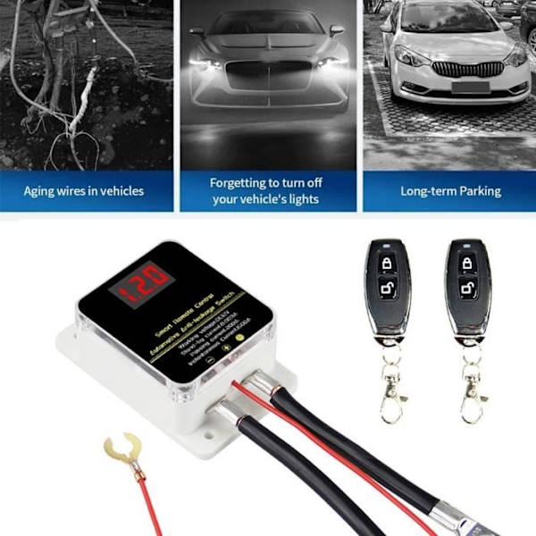 Batteribrytare Batterifrånskiljare 12V Batteriströmbrytare För Båtar Lastbilar, Husbilar, Släpvagnar