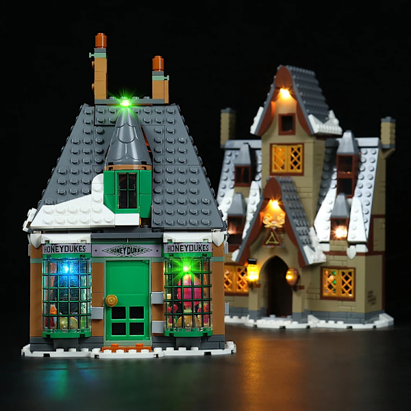 Vonado LED-belysningssats för 76388 Village Visit samlarmodell ljuskit, Byggstenarna ingår inte Classic Version