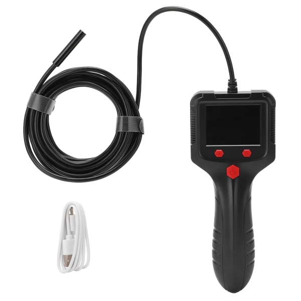 Endoscope 2.4in Screen Borescope with 8mm Side Camera for Inspection Maintenance