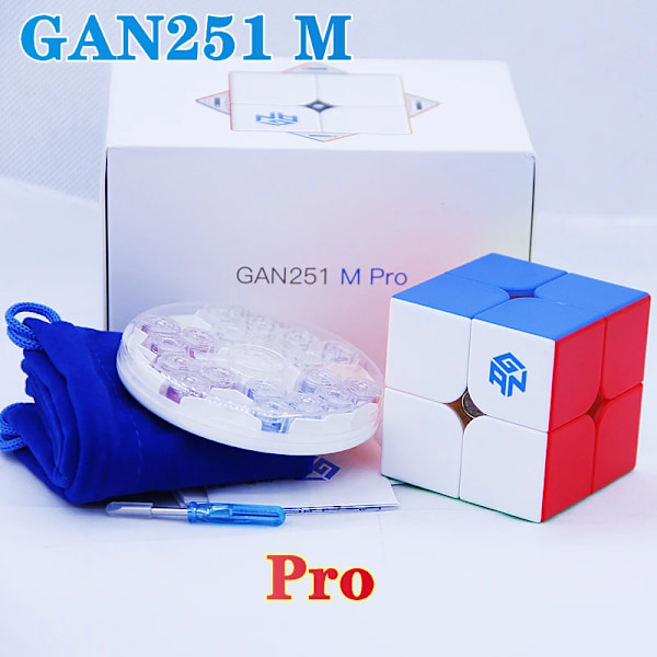 251 Leap Uv 2X2X2 Magnetisk Magisk Kub 2X2 251 M Pro Speed 251 Air Magico Cubo Professionell Pusselkub 251M Pro
