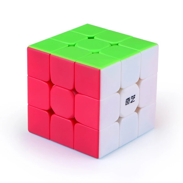 Warrior Magic Cube Basic Komma Igång Professionell Vattentät Stickless Pussel Magic Cube Utbildning Lärleksak För Barn Yongshi W3