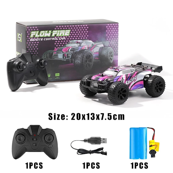 Sinovan Lätt Fjärrstyrd Bil Elektrisk Leksaksbil Present till Barn 2.4ghz Hög Hastighet RC Driftbilar för Barn Flickor Pojkar Leksaker Purple