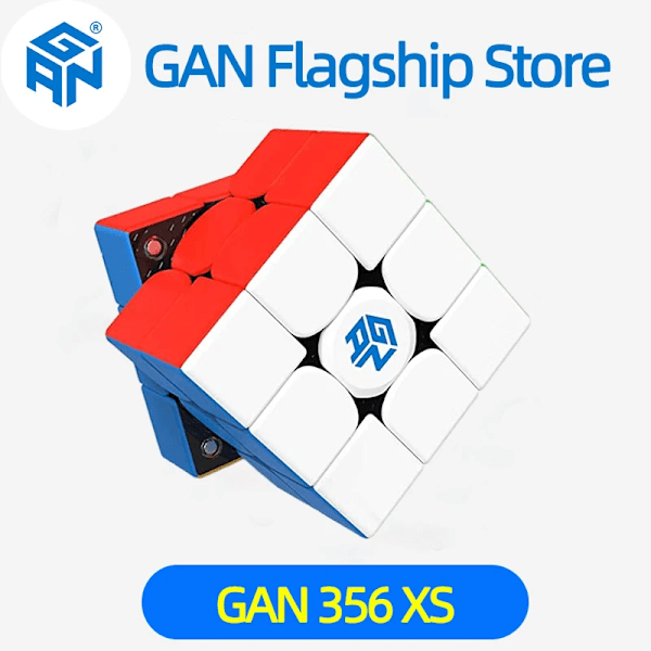 356 Xs s 3X3 Magnetisk Speed Cube Stickerless 356Xs Speedcube 3X3X3 Professionell Magisk Kub Pussel Leksaker Cubo Magico Stickless