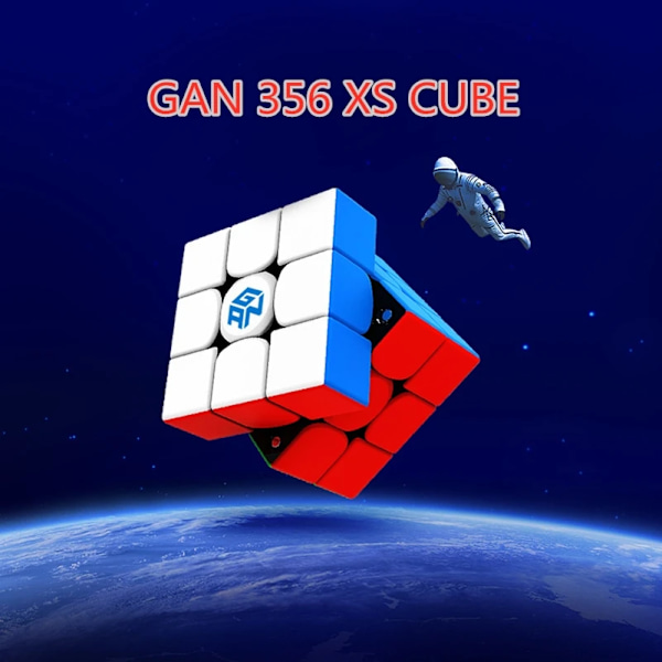 356 Xs 3X3X3 Magnetisk Kub 3X3X3 Cubo Magico Profissional Magic Cube Puzzle Kub 356 Xs Tävlingskub 356 Xs Kub 356 XS
