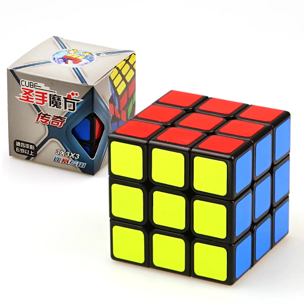 3X3X3 Speed Puzzle Kub 5,6 cm Professionella Magiska Kuber Högkvalitativ Rotation Cubos Magicos Hemmaspel För Barn C
