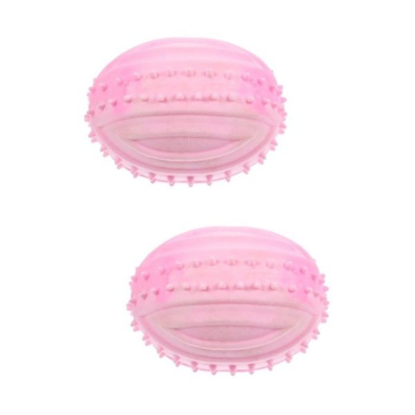 Pack Gummibollar för Hundar, Leksaker för Små Hundar, Valp Pipboll, Babyleksak, Hundleksaker