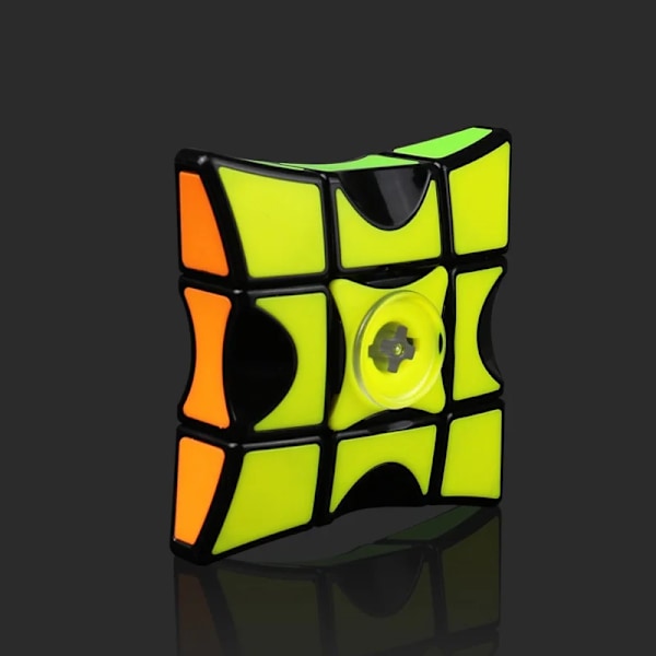 [Ecube] 1X3X3 Finger Hand Spinner Windmill Cube Magic Cube Speed Puzzles Cubes Pedagogiska Pusselleksaker För Barn Leksaker spinner