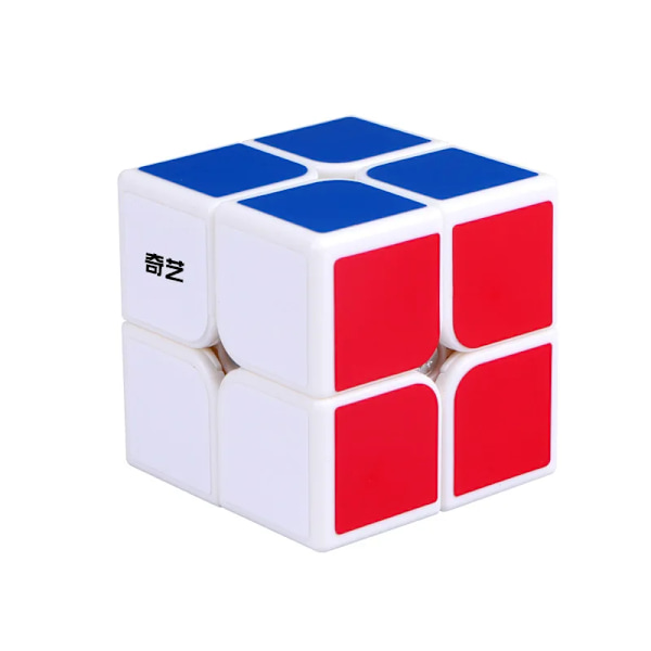 Pyramidkub Ungersk 5X5 3X3 Speed Magic Cube Rubix Barnspel Rompecabezas Cubo Magico Fidget Leksaker För Barn Rastlös 2 2 White