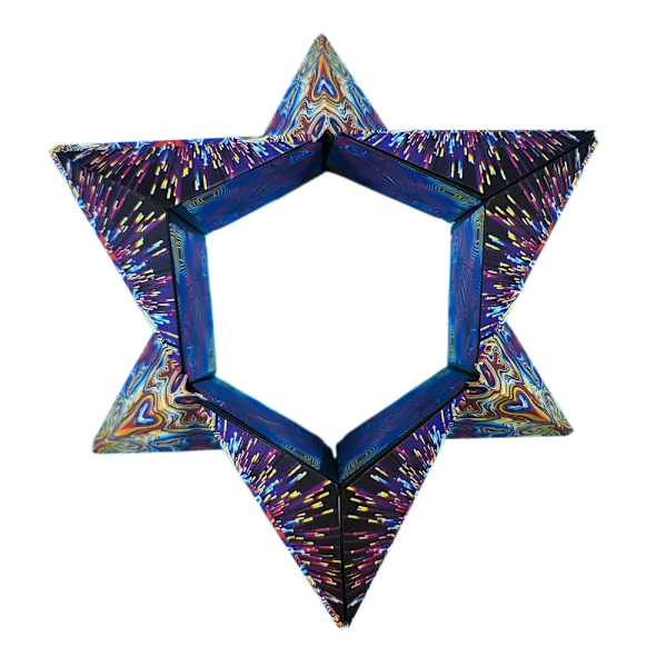 Er Varierande Geometrisk Föränderlig Magnetisk Magisk Kub Anti Stress 3D Hand Flip Pussel Kub Barn Stresslindrare Fidget Leksak MC-01