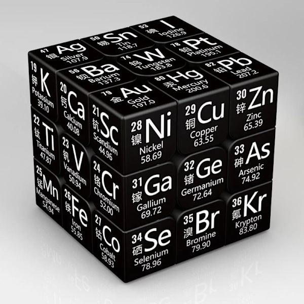 Magisk Kub för Barn, Studentutbildning Matematik Kemi Fysik Kunskap 3X3X3 Pussel Kub Leksak För Barn Lärande Magico Cubo multi