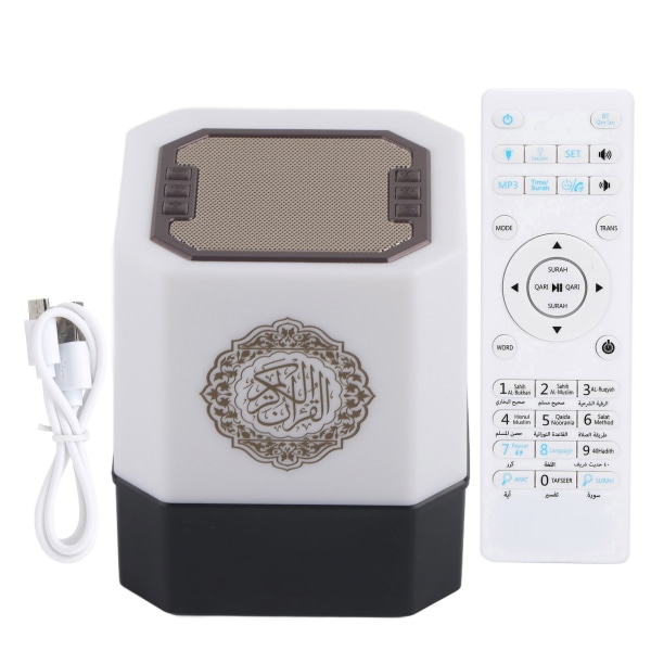 Touch-høyttaler Bluetooth-lyd Koran-spiller USB oppladbar samlingsrekvisita QB-303