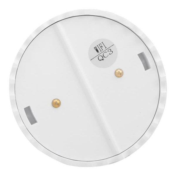Hurrise Vattenläckagedetektor Översvämningsnivåsensor, Lågspännings Vattenläckagealarm, Röd LED 3V Verktygssats White