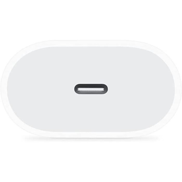 20W Snabbladdare - Zgeer - Usb C Adapter - Kompatibel Med Iphone Och Galaxy - Snabbladdning - Vit