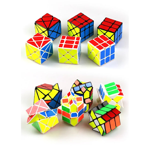 Professionell Magisk Kub Hem Fidget Leksaker Pussel För Barn Vuxna Rubix Kuber Leksak Föränderlig Vädermölla 3X3X3 Hastighet Rubic Kub C