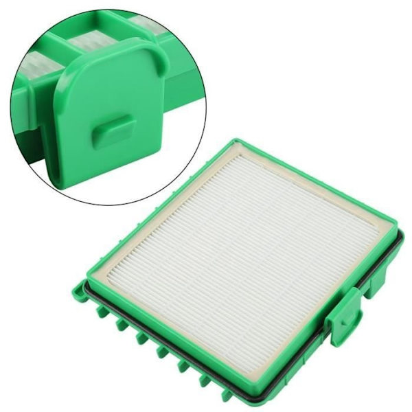Hepa-filter för kompatibel med dammsugare - Rowenta - Silence Force Ro4421 Ro4427 - Grön - 1 st
