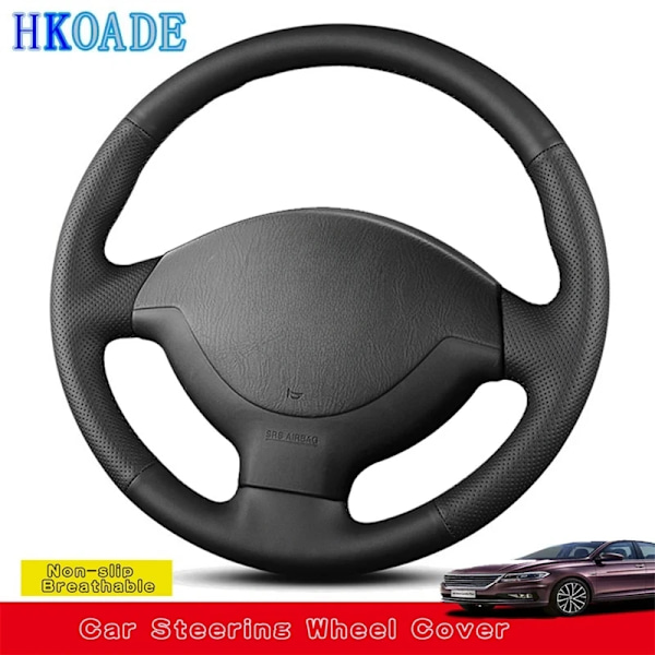 Skräddarsydd mikrofiberläder rattöverdrag för Suzuki Jimny 2005 2006 2007 2008 2009 2010 2011 2012 2013 bilinteriör
