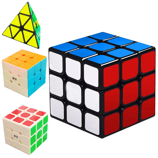 Rubiks Kub 3X3 Speed Cube Professionell Magic Cube Magicos Hem Fidget Leksaker Cubo Magico Pussel För Barn Vuxna Kuber Leksak magic cubes B