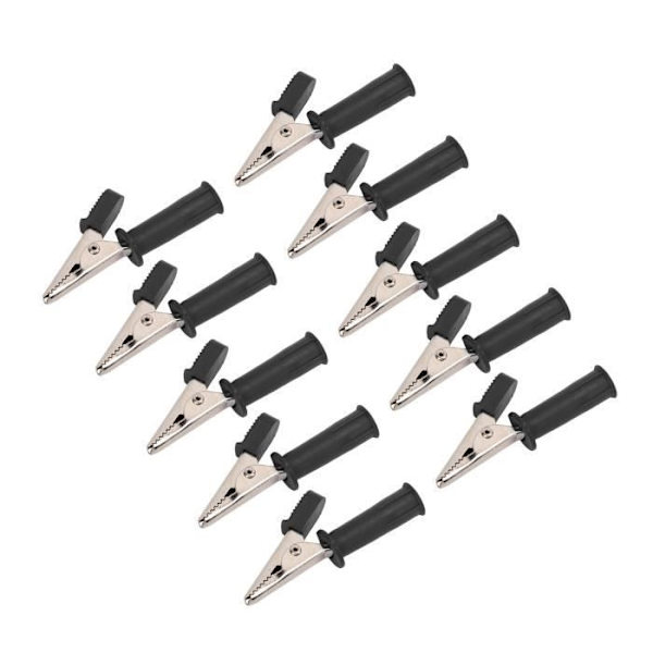 Isolerad klämma - Hurrise - J.60045 - 10 stycken - Ren koppar - PVC-mantel