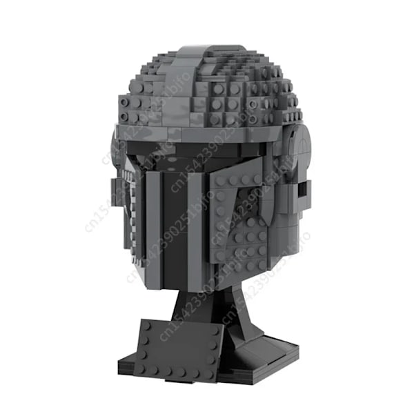 Moc rymdkrigs stridsbyst hjälm klassisk filmklossar monterad modell karaktär hjälm klonad byst hjälm leksaker gåvor 1054PCS PDF manual
