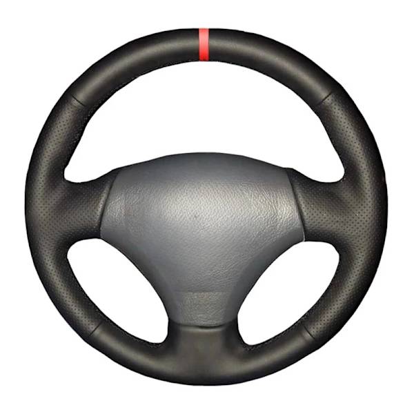 Skräddarsydd rattöverdrag i läder med antislip för Toyota Vios Mark 2 Corolla 2000-2004 Lexus GS430 GS300 2004